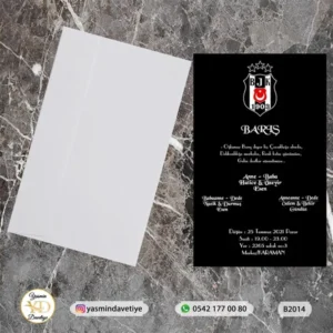 BEYAZ ZARFLI DAVETİYE B2014 Yasmin Davetiye Düğün Davetiyeleri , Sünnet Davetiyeleri, Nişan Davetiyeleri