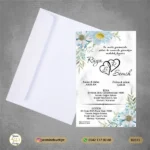 BEYAZ ZARFLI DAVETİYE B2071