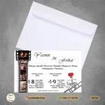 BEYAZ ZARFLI DAVETİYE B2094