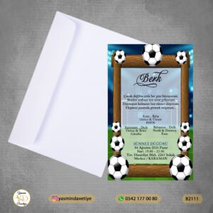 Beyaz Zarflı Davetiye – B2111 Yasmin Davetiye Düğün Davetiyeleri , Sünnet Davetiyeleri, Nişan Davetiyeleri
