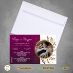 Beyaz Zarflı Davetiye - B2121