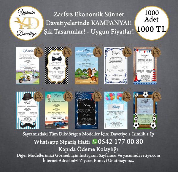 Yasmin Davetiye 1 davetiye -